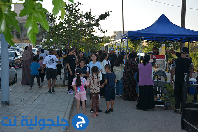 فعاليات باحضان الطبيعة في وادي قانا في جلجولية